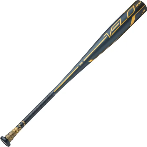 Vista 16 de Rawlings Bate de béisbol VELO BBCOR -3 gota 1 pieza aleación, tapa de extremo compuesto