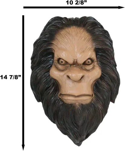 Vista 3 de Ebros Gift Mítica criatura misteriosa Sasquatch Big Foot Yeti gigante homínido decoración de pared figura de 15 pulgadas de alto hombre simio bestia