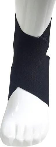 Vista 3 de Champion Figure-8 - Tobillera, soporte de compresión elástico ligero, recuperación de articulaciones musculares, negro, talla XS