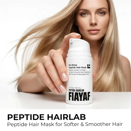 Vista 2 de Peptide HairLab Hair Mask for Damaged Hair, Floral Scent, 1.7 fl oz
