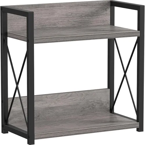 Vista 16 de Organizador de estante de encimera Giikin, organizador de estante de especias de cocina de 2 niveles para encimera, organizador de estante de Bambú