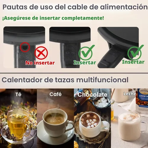 Vista 8 de Calentador de velas y café para escritorio - Apagado automático