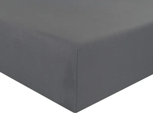Vista 3 de Sábana bajera ajustable de punto suave y transpirable para camiseta (gris, individual)