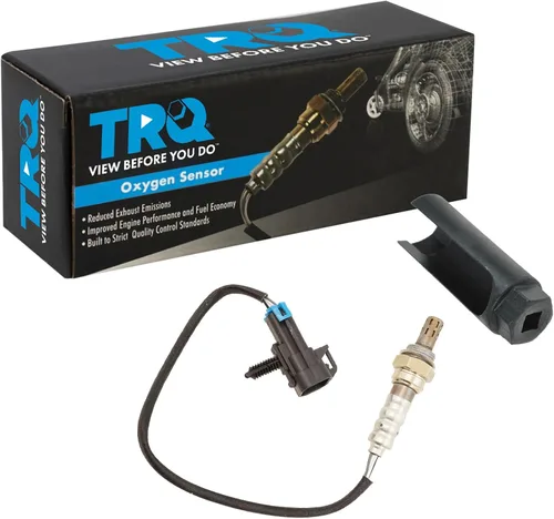 Vista 145 de TRQ Sensor de Oxígeno O2 de 4 Hilos de Banda Estrecha Compatible con VW Atlas 2.0L 2018-21, VW GTI 2.0L 2016-18, Audi A3 Quattro 2.0L 2015-18, VW