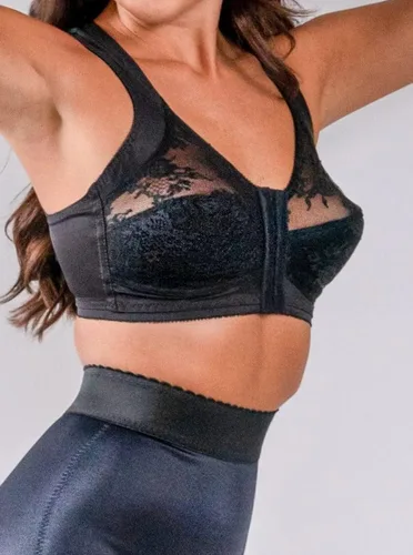 Vista 3 de Cortland Intimates Sujetador bandeau con cierre frontal y soporte trasero para mujer