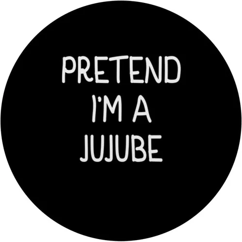 Vista 3 de Pretender soy una azufaifa para fiesta de disfraces de Halloween divertido PopSockets estándar PopGrip