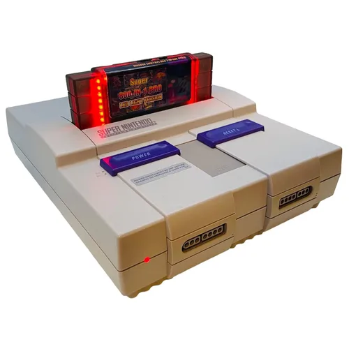 Vista 8 de Retrotech Super 800 In 1 Multi Game Cartridge LED Version For Super Nintendo Game Console