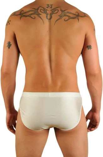 Vista 7 de Traje de baño bikini para caballero, estilo tanga por Gary Majdell