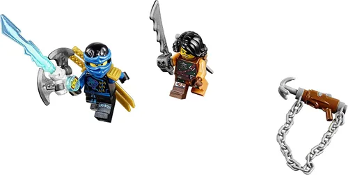 Vista 6 de Kit de construcción de LEGO Ninjago Dragón Elemental de Jay 70602 (350 piezas)