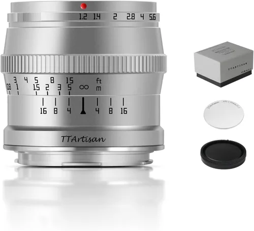 Vista 8 de TTARTISAN 1.969 in F1.2 APS-C Lente de enfoque manual para cámaras de montaje MFT M4/3 como EPM1 EPM2 EPL1 EPL1 EPL2 EPL3 EPL5 EPL6 EPL7 EPL8 EPL9
