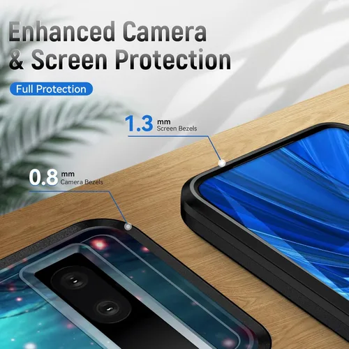 Vista 6 de Funda para Pixel 7A, [probada contra caídas de grado militar] Funda protectora resistente a prueba de golpes para Google Pixel 7A de 6.1 pulgadas