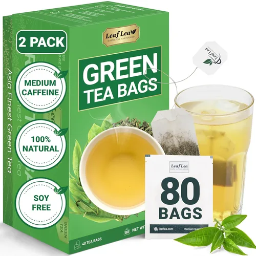Vista 83 de LeafLea Bolsas de té de melón amargo natural, 40 bolsas de té de hierbas Cundeamor - Té de frutas Melon Amargo Gohyah Apoyo para el bienestar