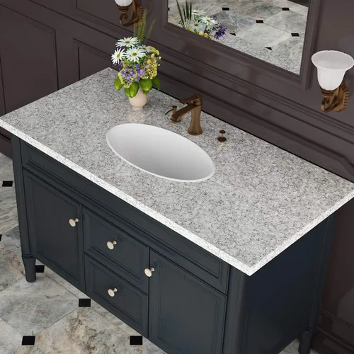 Vista 3 de Livelynine Papel adhesivo de granito para encimera, impermeable, autoadhesivo, papel pintado de mármol, despega y pega, para encimeras de cocina