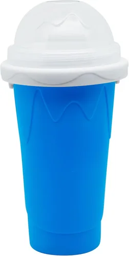 Vista 7 de Taza para Hacer Granizados, Fabricante de Tazas de Granizado, Taza para Jugo de Cola y Leche con Exprimidor, Taza Mágica de Congelación Rápida, Taza