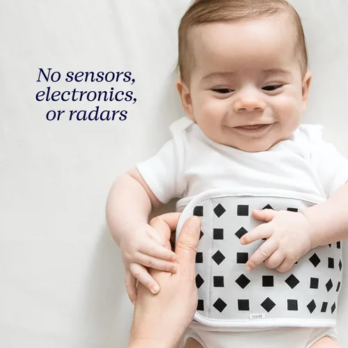 Vista 3 de Nanit Breathing Wear Band - 100% Cotton, Works with Nanit Pro Baby Monitor to Track Breathing Motion Sensor-Free