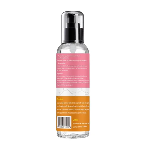 Vista 9 de Suero de queratina para el cabello, aceite hidratante y peinado de queratina, control antiencrespamiento, nutre y repara, aceite de suero