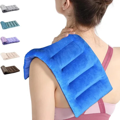 Vista 10 de SuzziPad Almohadillas térmicas aptas para microondas para reducir el malestar, almohadilla térmica de 7x16 apta para microondas, para dolor
