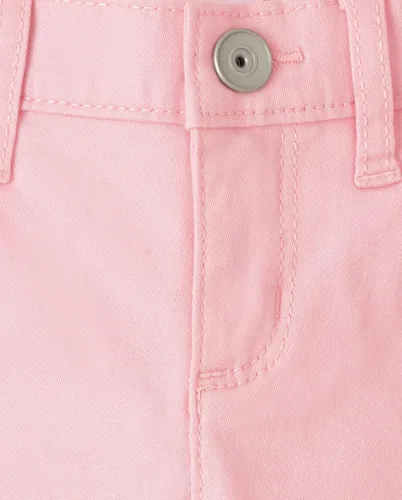 Vista 3 de The Children's Place Pantalones cortos de mezclilla para niñas individuales