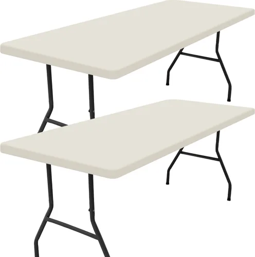 Vista 12 de Smiry - Mantel rectangular de vinilo con respaldo de franela elástica ajustada para mesas plegables de 2 pies, manteles impermeables y lavables