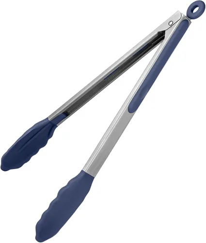 Vista 29 de Pinza de cocina resistente al calor de 600ºF: pinza de cocina de silicona U-Taste de 7 pulgadas con puntas de goma antiadherentes selladas firmes