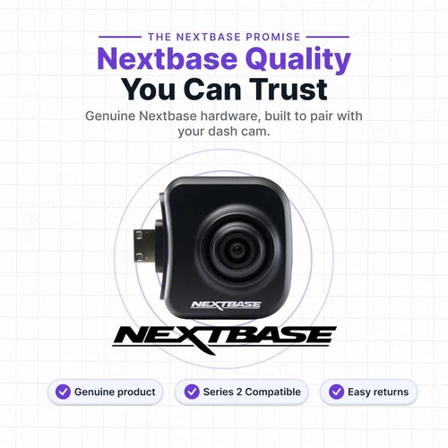 Vista 9 de Nextbase Series 2 Cámaras de módulo complementario – Ángulo de visión de cabina de 140 grados para uso comercial – Compatible con modelos de cámara