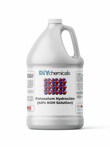 Vista 3 de DIYChemicals Hidróxido de potasio líquido 45% - (KOH 45%) (1 galón)