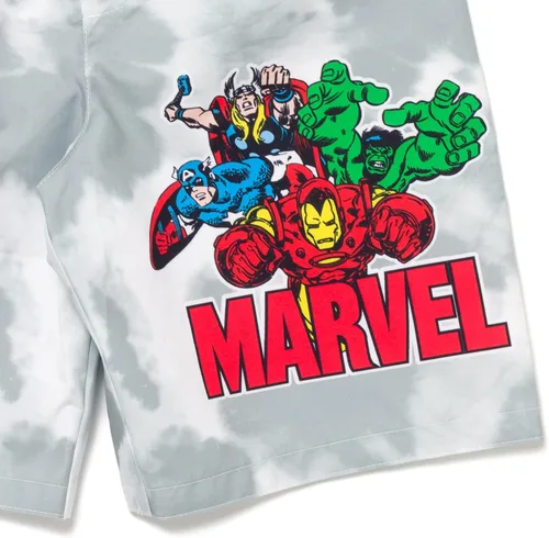 Vista 7 de Marvel Spider-Man Avengers - Conjunto de traje de baño con protección UPF 50+ para niños pequeños y grandes