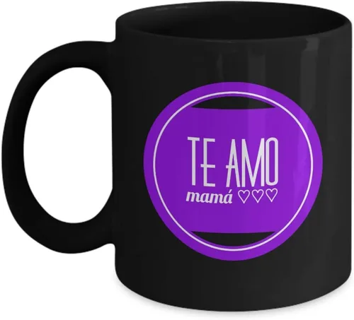Vista 5 de Taza de Café Regalo Para Mama Vaso, taza de café divertidas, tazas personalizadas, taza de café inspiradoras, taza con mensajes positivos.