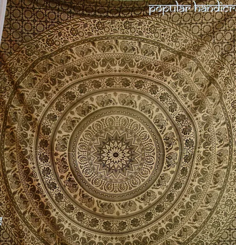 Vista 3 de Popular Tapestry Tapiz de elefante para colgar en la pared