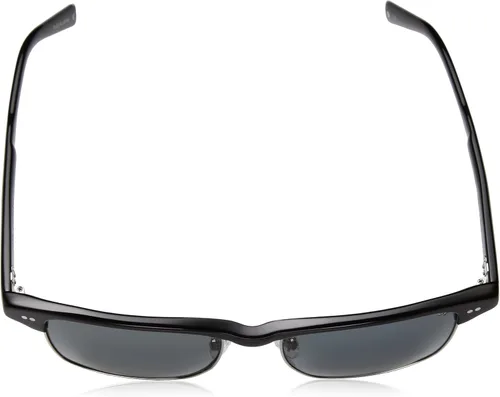Vista 4 de John Varvatos V606 - Gafas de sol cuadradas polarizadas 0669in color negro