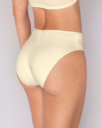 Vista 5 de Pack de 3 bragas de algodón con cobertura de barriga
