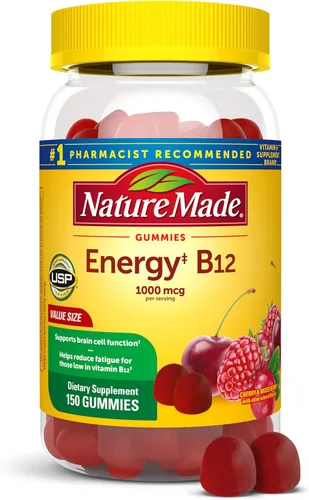 Vista 4 de Nature Made Gomitas energéticas B12, 80 unidades, (paquete de 2), el sabor puede variar.