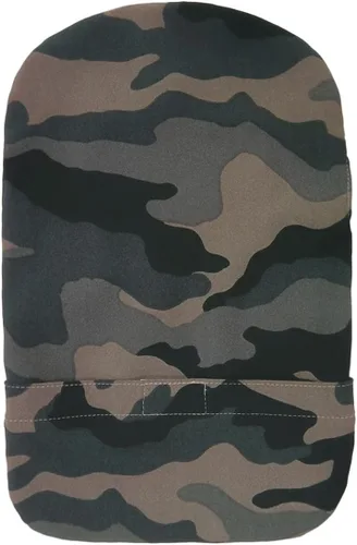 Vista 9 de Funda para bolsa de ostomía desodorizante elástica D con tapón de cordón (XL, flores azules)
