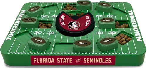 Vista 29 de Pets First NCAA Alabama Juguete de Rompecabezas Grande, Juguete de Tratamiento de Rompecabezas para Perros, Nuevo Tamaño Grande, Juguete Interactivo