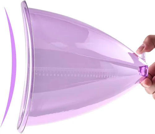 Vista 6 de Meifuly - Accesorios para máquina de ventosas al vacío, Meifuly Premium de 60.9 fl oz, extra grande, elevador de glúteos, ventosas, con manguera