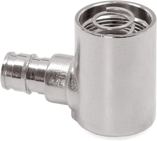 Vista 8 de Aquor Entrada de acero inoxidable con engaste PEX de 1/2 pulgada, accesorio de conexión de tubería, pieza de instalación para hidrantes Aquor House