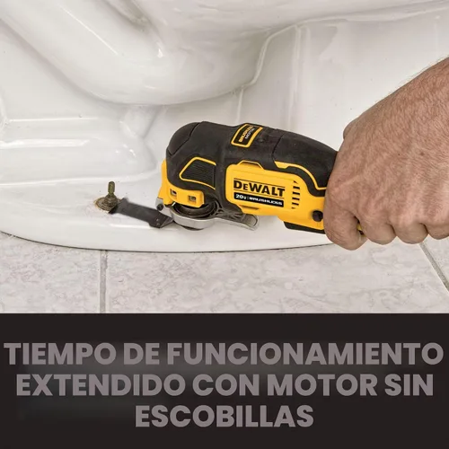 Vista 9 de DEWALT 20V MAX Cordless Drill Driver and Oscillating Multi-Tool Combo Kit with 2 x 2 Ah Batteries and Charger, Blade and Workbag (DCK251D2)
