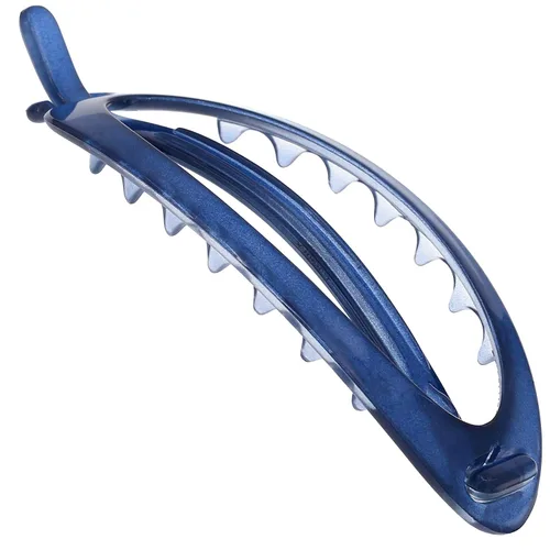 Vista 13 de Camila Paris CP2320 - Pinza de pasador de pelo francés, soporte flexible para cola de caballo sin piezas metálicas, pinzas de agarre fuerte