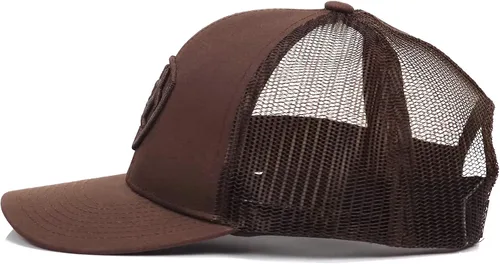 Vista 4 de ARIAT Gorra marrón con logotipo de Snapback Shield para hombre