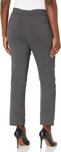 Vista 2 de Briggs New York Women's Super Stretch Millennium Welt Pocket Pull on Career Pant (Average & Short Length)