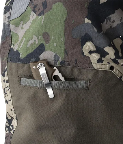 Vista 6 de Pnuma Outdoors Pantalones de caza unisex con protector de cepillo repelente al agua, transpirables, cómodos, ligeros, duraderos