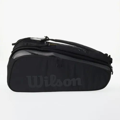 Vista 7 de WILSON Bolsa de tenis para adultos, Negro -, Personal de Super Tour Pro