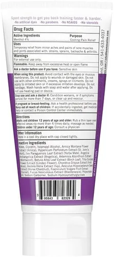 Vista 9 de Zealios Race Relief - Gel de alivio del dolor de mentol, tubo de 3 onzas, gel de alivio del dolor de acción rápida para dolor muscular y artritis
