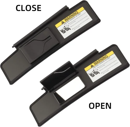 Vista 6 de Dasbecan - Visera solar izquierda compatible con Mazda MX-5 Miata 2006-2015