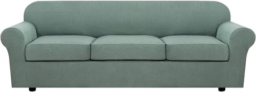Vista 76 de H.VERSAILTEX Fundas de Sofá Elásticas para Cojines Fundas de Sofá para Muebles de Sala Fundas Protectoras