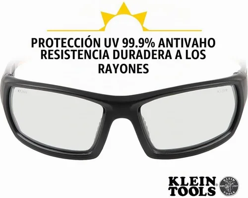 Vista 3 de KLEIN TOOLS 60163 - Gafas de seguridad, gafas protectoras profesionales de EPP con marco completo, resistentes a los arañazos y antivaho con lentes