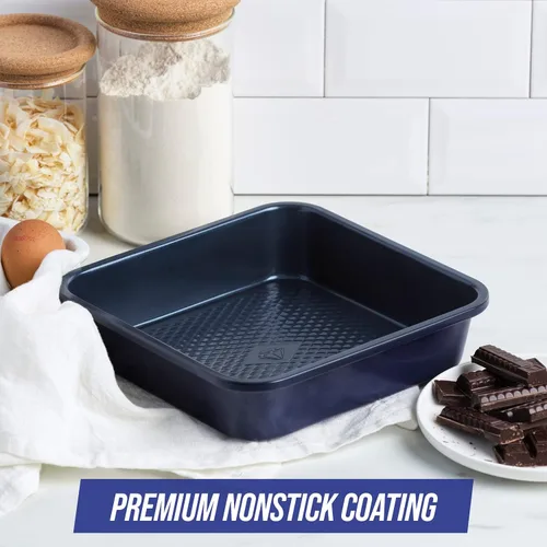 Vista 2 de Blue Diamond Molde rectangular para pasteles de 13" x 9" para hornear