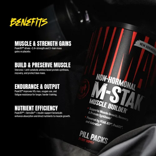 Vista 3 de Universal Nutrition Animal M Stak - 21 paquetes