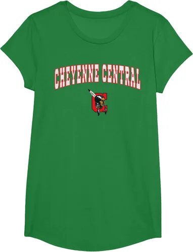 Vista 31 de Cheyenne Central High School Indians T-Shirt C2