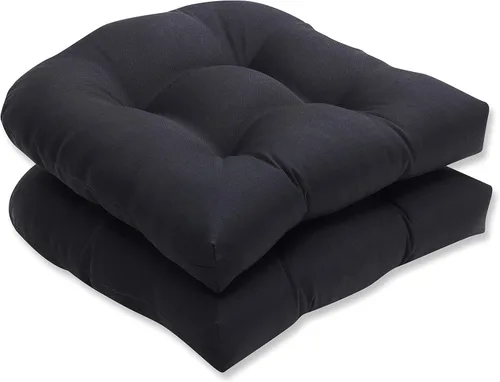 Vista 8 de Pillow Perfect - Almohada para aire libre/interior Fresco Negro Chaise, descanso, 80x23x3